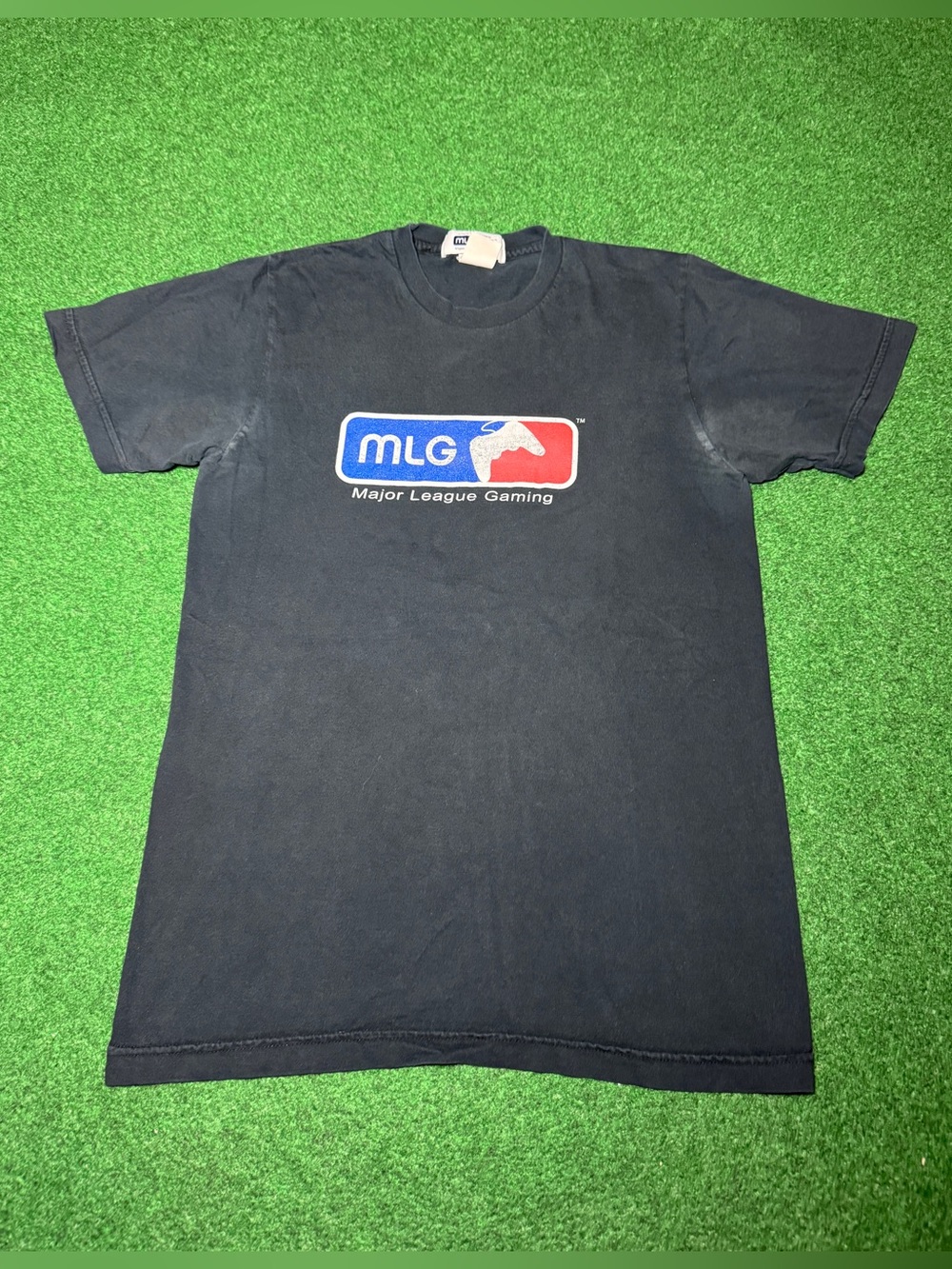 MLG Vintage T Shirt Major League Gaming Y2K Small Graphic RARE GAMER Shirt